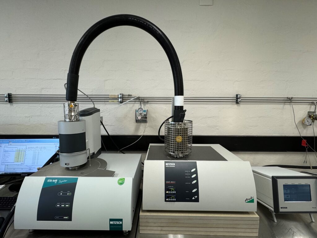 Thermal Analysis using the DSC/TGA MS